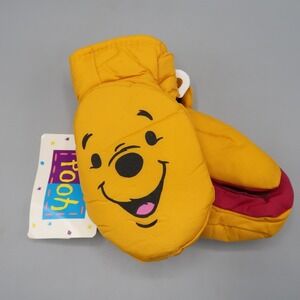Disney Winnie the Pooh Child Gloves Mittens Waterproof Nylon Shell Fleece new
